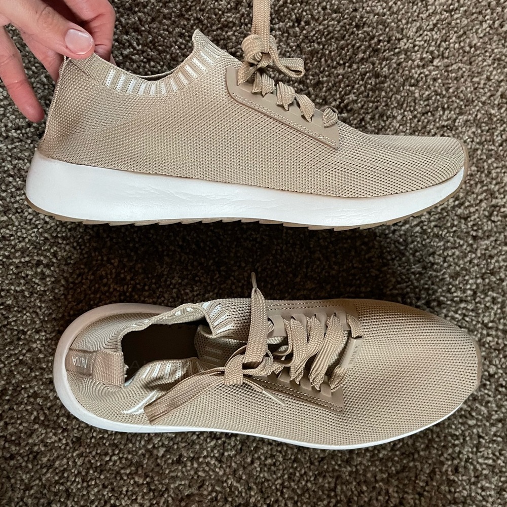 WORN ONCE size 9 Nautica tennis shoes
